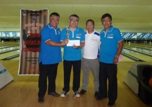 Secretary Roland Bantilan bags the Individual Tournament Award