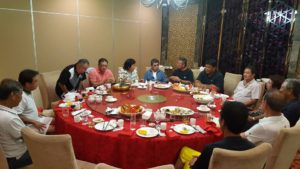 PP Masao Koike hosted the dinner at Tao Yuan Restaurant
