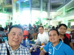 fellowship night at the City Hall of Tagum. Very unique City HALL with a multipurpose Convention hall at the center.